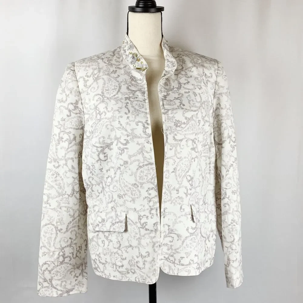 Alfred Dunner Dress‎ Blazer Jacket